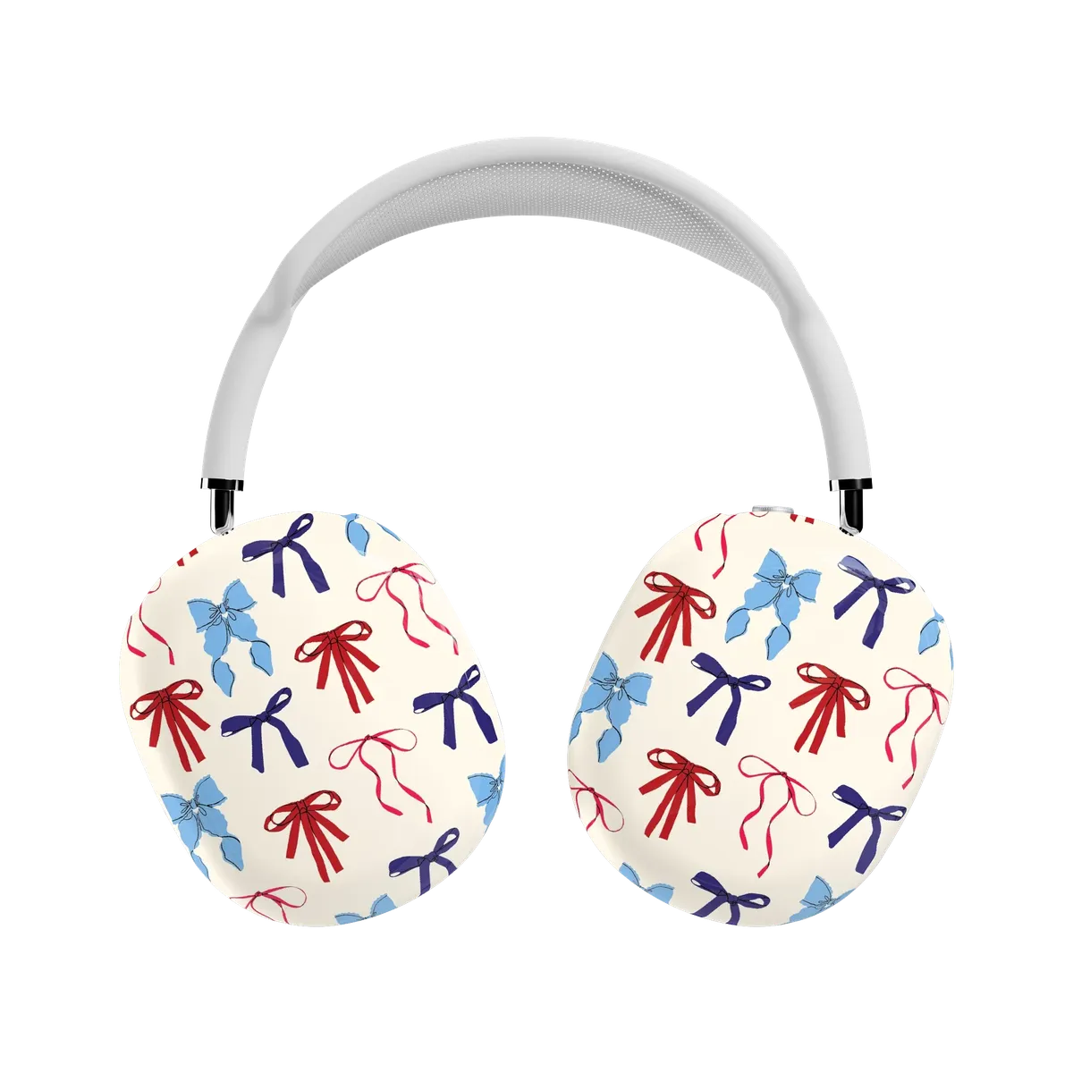 American Girlie | Red White & Blue Bows AirPods Max Case