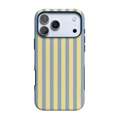Coastline Stripes | Blue & Yellow Case