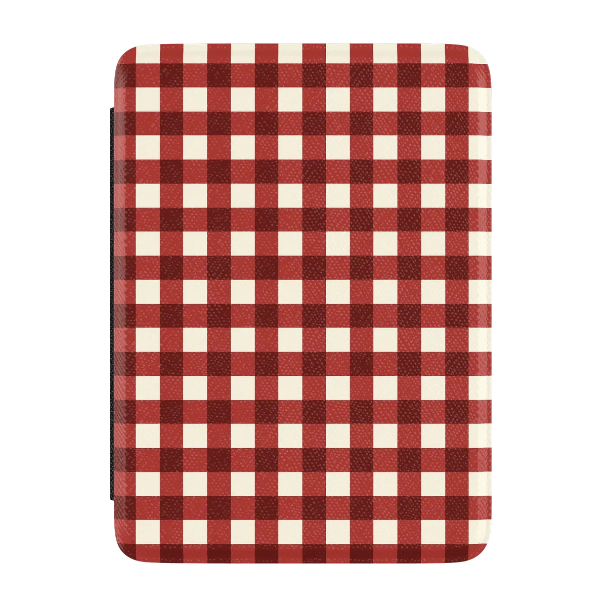 Checked Twice | Red Plaid Kindle Case