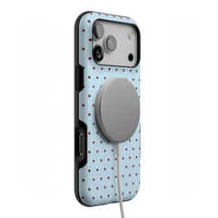On the Dot | Blue Polka Dot Case